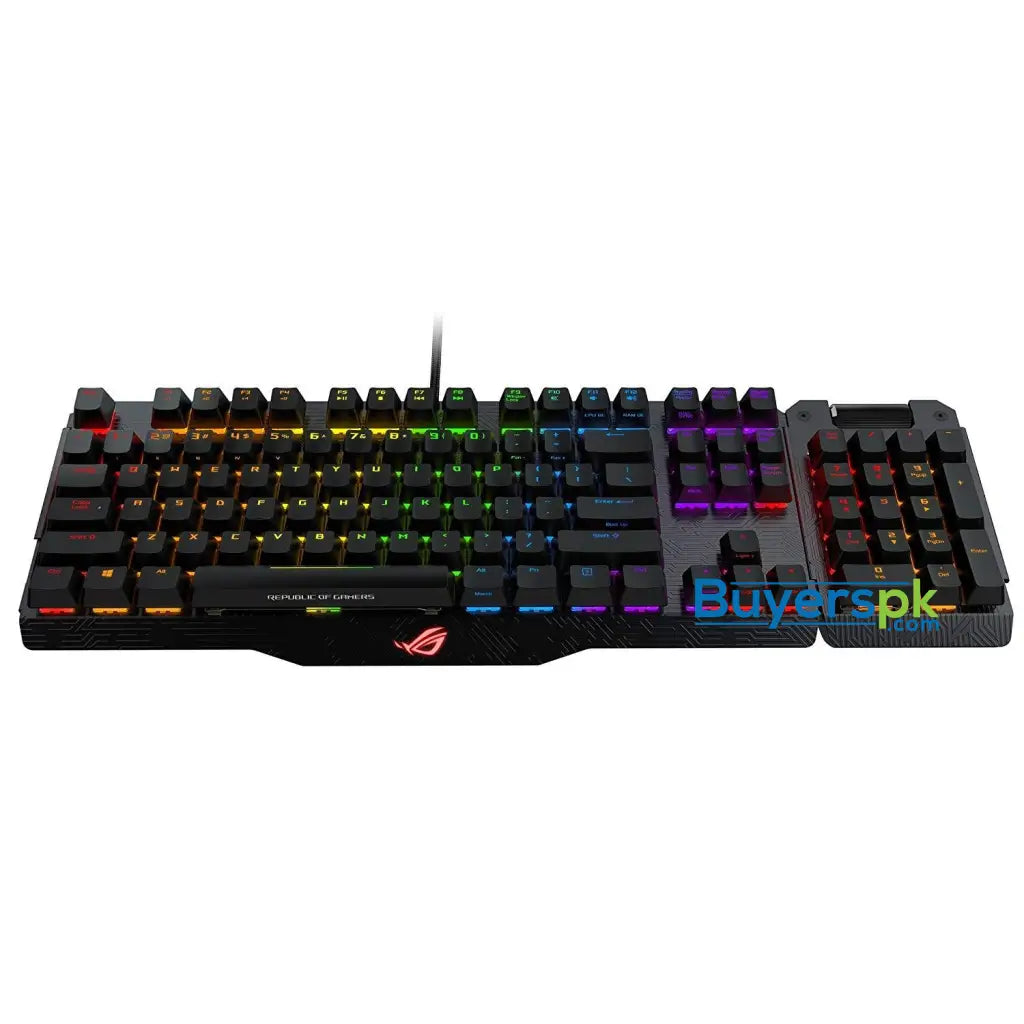 Asus Rog Claymore Aura Sync Mechanical Gaming Keyboard Cherry MX Red Switches - Keyboard Asus Rog Claymore Aura Sync Mechanical Gaming Keyboard Cherry MX Red Switches - Keyboard